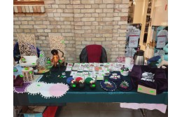 Christmas fair market in Suvalki (Poland)