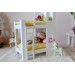 Miniature bunk bed 1/12 scale dollhouse furniture 