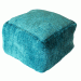 Miniature furniture pouf bed 2 in 1 seat 1:6 scale