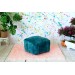 Miniature furniture pouf bed 2 in 1 seat 1:6 scale