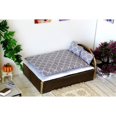 Gray bedding