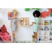 Miniature drink bar outdoor, dollhouse furniture 