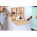Miniature drink bar outdoor, dollhouse furniture 