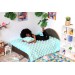 BJD doll bedding set, two sided dimple dot 