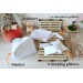 Miniature bedding set 1:6 scale bedspread 