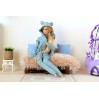 Barb pajamas hooded with ears green sleepsuit 