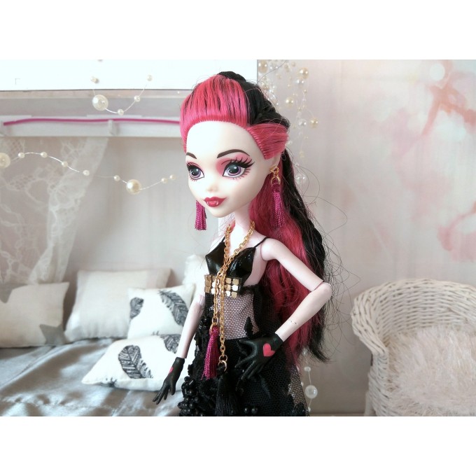 Jewelry set for doll 12-inch. Miniature kawaii 