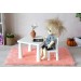 Miniature Mammut chair table set, 1:8 scale dollhouse 