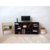 Miniature chest of drawer, dollhouse TV table buffet 