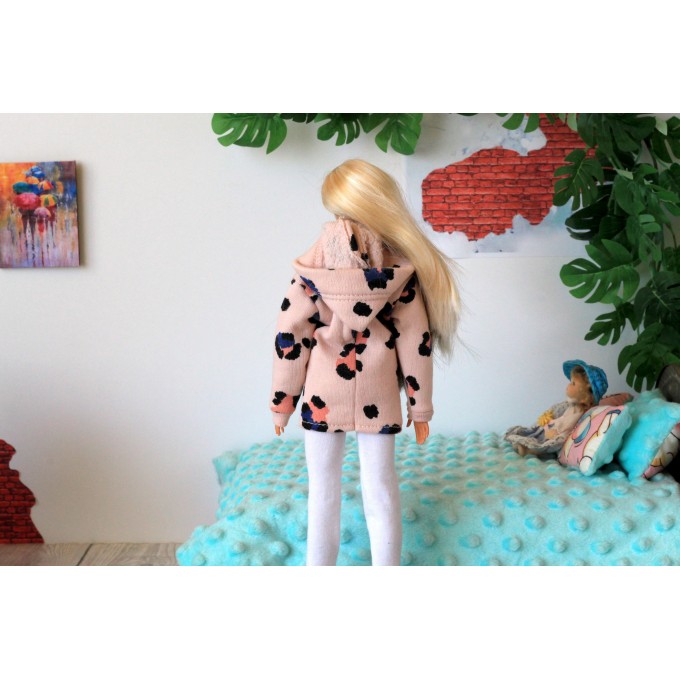 Barb doll cow sweater 12-inch BJD hooded clothes