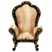 Miniature chair royal luxury 1:6 scale dollhouse furniture