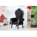 Miniature snake chair, goth dollhouse furniture luxury royal 