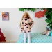 Barb doll cow sweater 12-inch BJD hooded clothes