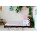 Miniature pallet bed, double-size framed d