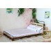 Miniature pallet bed, double-size framed d