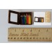 Miniature box of pencils. Wooden dollhouse accessories