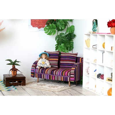 Violet sofa 