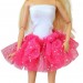 Barb doll outfit ballerina dress tu tu skirt white pink 