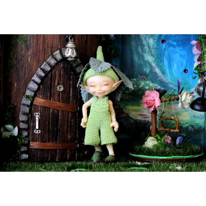 Realpuki fairy costume 1:12 scale BJD doll dwarf