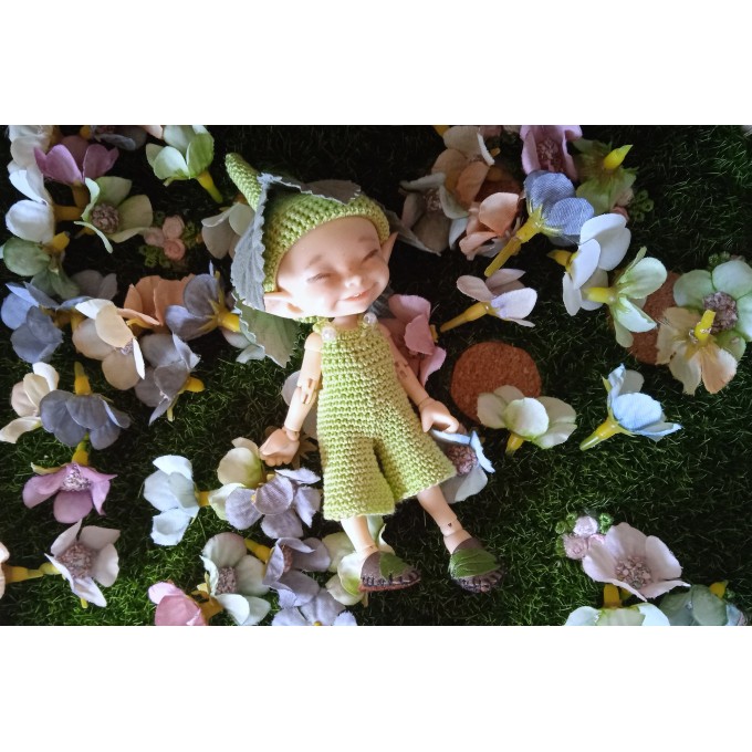 Realpuki fairy costume 1:12 scale BJD doll dwarf