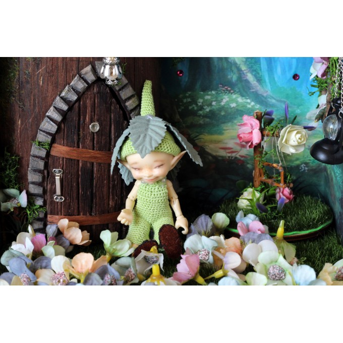 Realpuki fairy costume 1:12 scale BJD doll dwarf