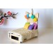 Miniature unicorn bed kit instant download file DIY doll