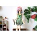 Minifee doll headband with flowers, fairy 1:4 scale
