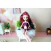 MH doll lingerie set, pink violet black color panties bra
