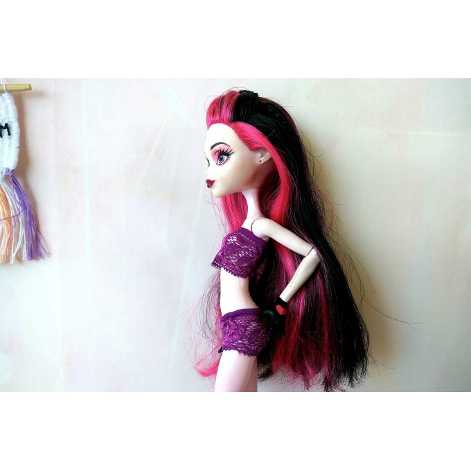 MH doll lingerie set, pink violet black color panties bra