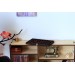 Miniature typography drawer with letters. Old