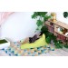 Miniature beanbag dollhouse furniture chair seat 
