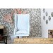 Miniature chair 1:6 scale handmade romantic blue lace