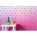 FREE PRINTABLE dollhouse wallpaper donut nursery 