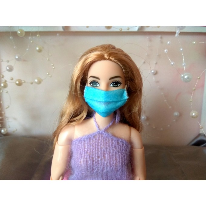 Miniature face mask, quarantine play BJD doll 