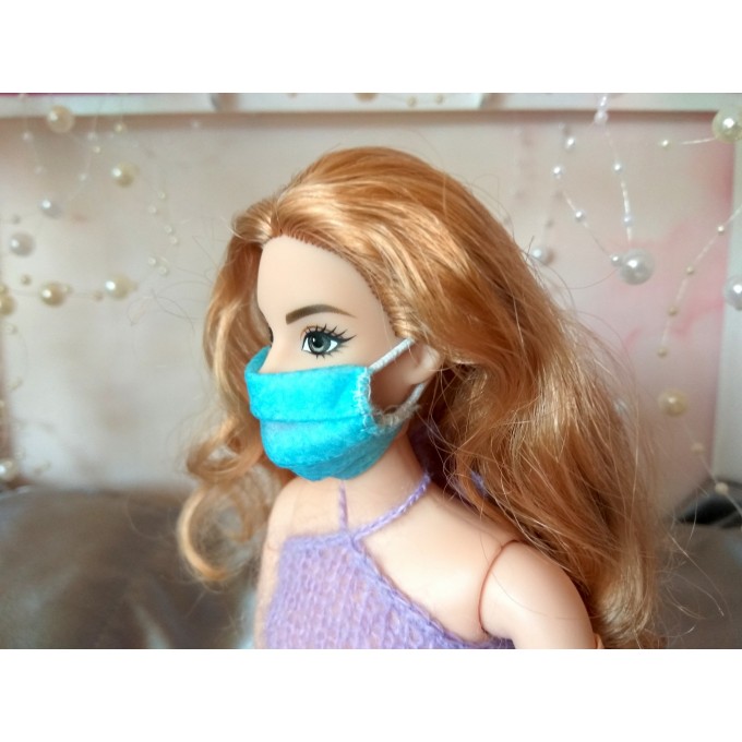 Miniature face mask, quarantine play BJD doll 