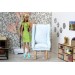 Miniature chair 1:6 scale handmade romantic blue lace