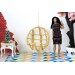 1/12 scale hanging chair, boho dollhouse furniture