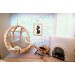 1/12 scale hanging chair, boho dollhouse furniture
