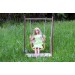 Miniature dollhouse swing 12-inch BJD doll hanging chair 