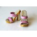 Miniature shoes for Popovy dolls, 1:4 scale BJD doll leather 