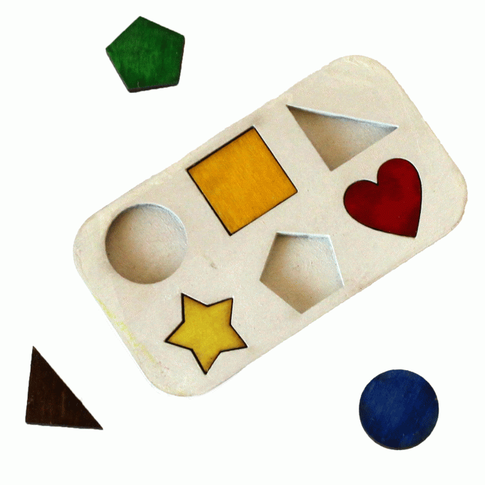 Miniature dollhouse wooden puzzle game digital download