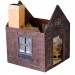 Pre-order wooden witch house with furnishing. Old home