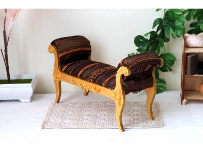 Tufted Victorian sofa