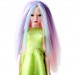 Popovy sisters doll wig unicorn, long straight hair for 1:4