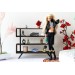 Miniature industrial bookcase, modern dollhouse 