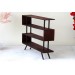 Miniature industrial bookcase, modern dollhouse 