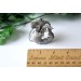 Miniature silver dragon, dollhouse accessory BJD doll 