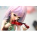 Miniature violin, dollhouse fiddle orchestra music