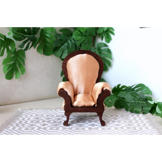 Miniature chair 1:12 scale digital download file