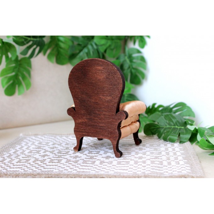 Miniature chair 1:12 scale digital download file